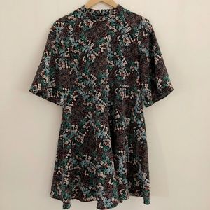 Zara kimono sleeve dress